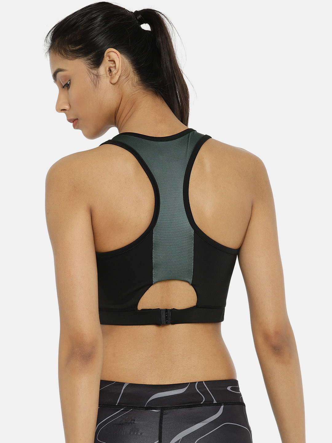 Buy HRX By Hrithik Roshan Black Solid Lightly Padded Rapid Dry High