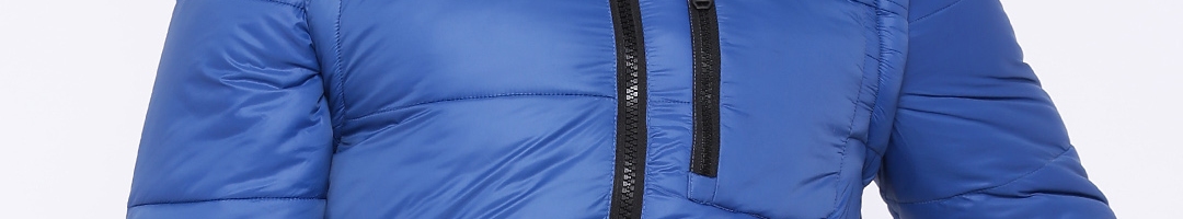 Buy Jack & Jones Blue Padded Jacket - Jackets for Men 584369 | Myntra