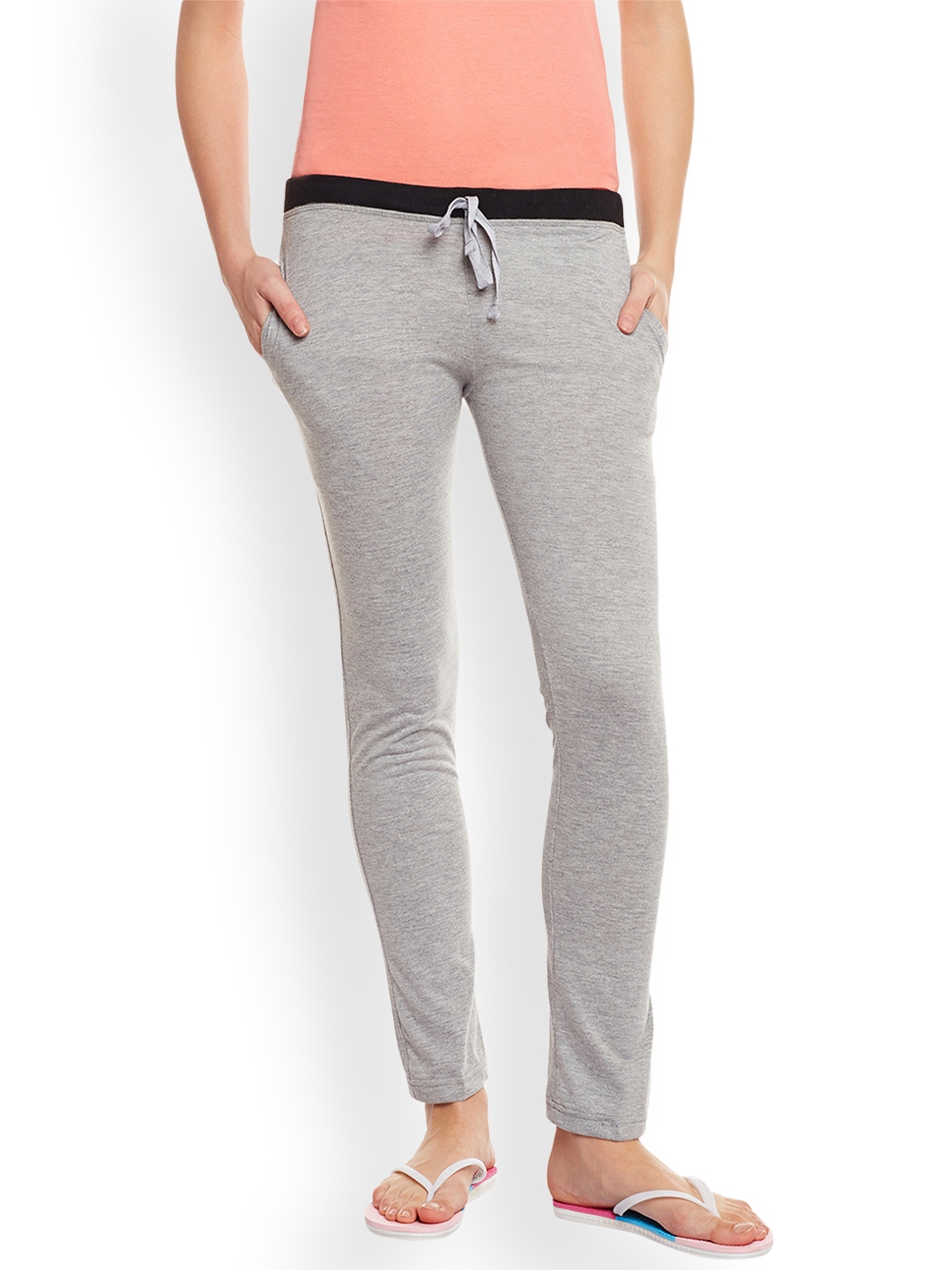 womens grey track pants