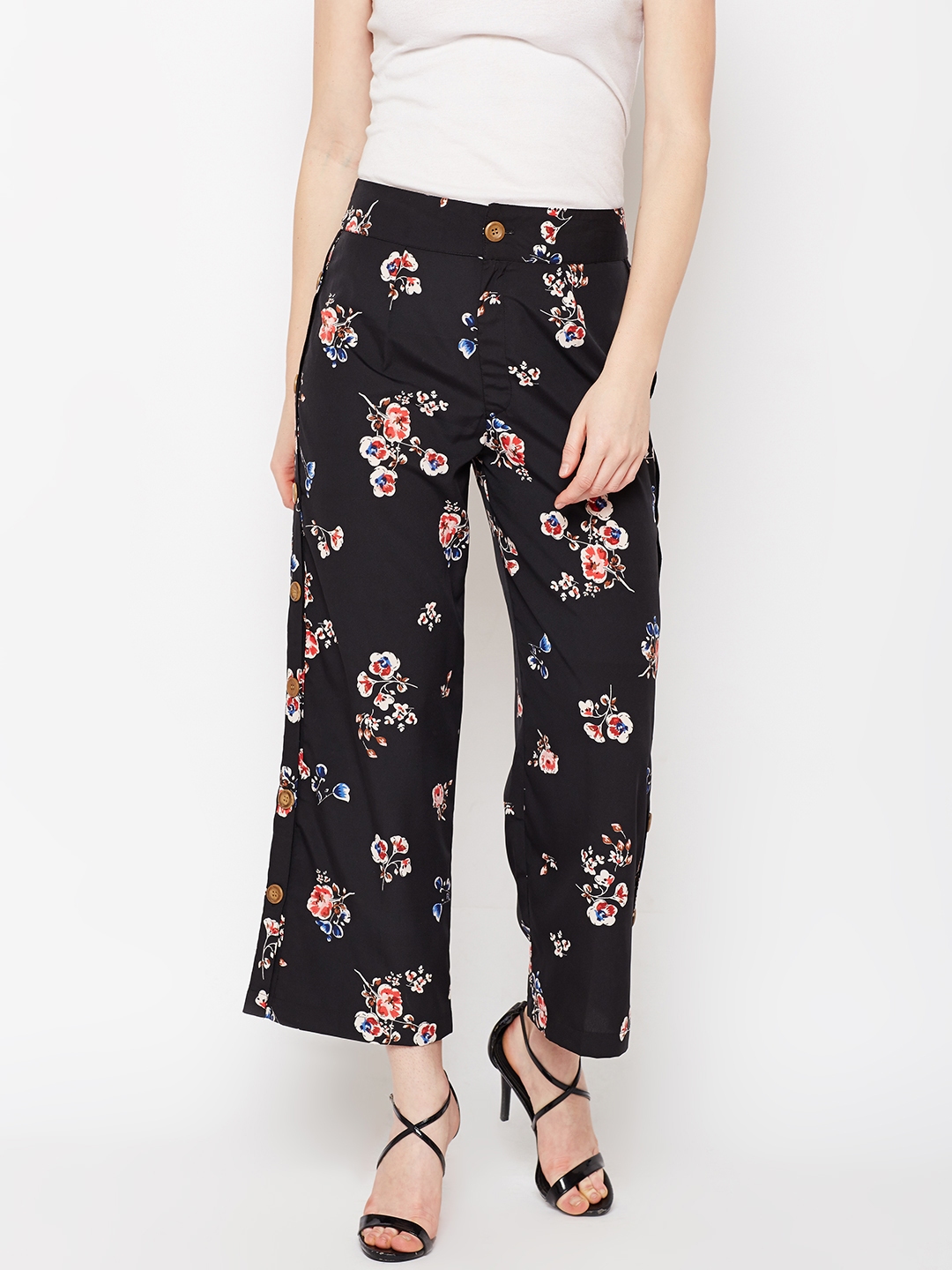 parallel trousers with top