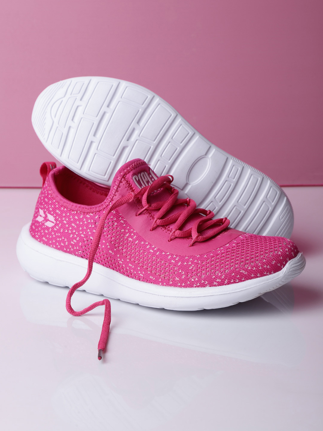 Buy Crew STREET Women Fuchsia Running Shoes Sports Shoes