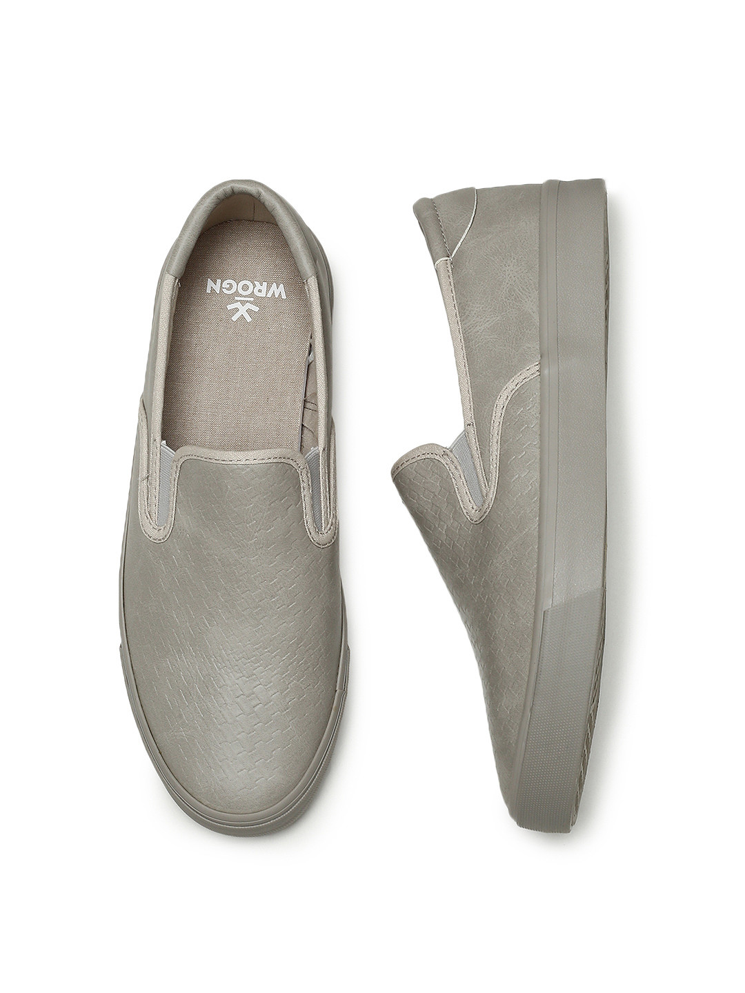 wrogn slip on sneakers