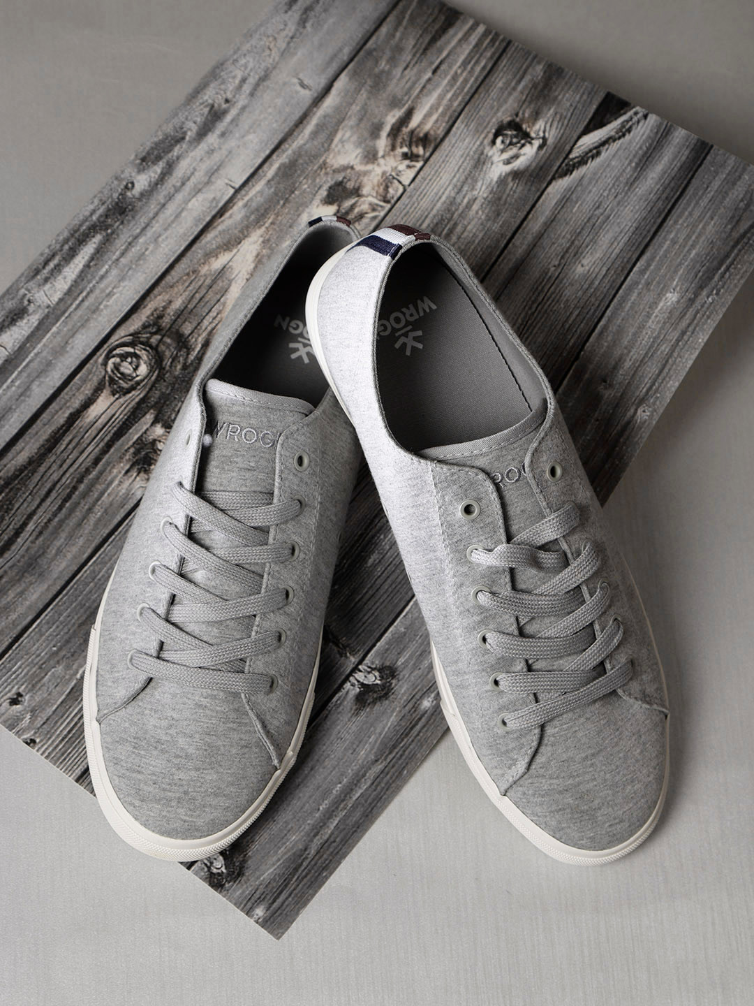wrogn grey sneakers