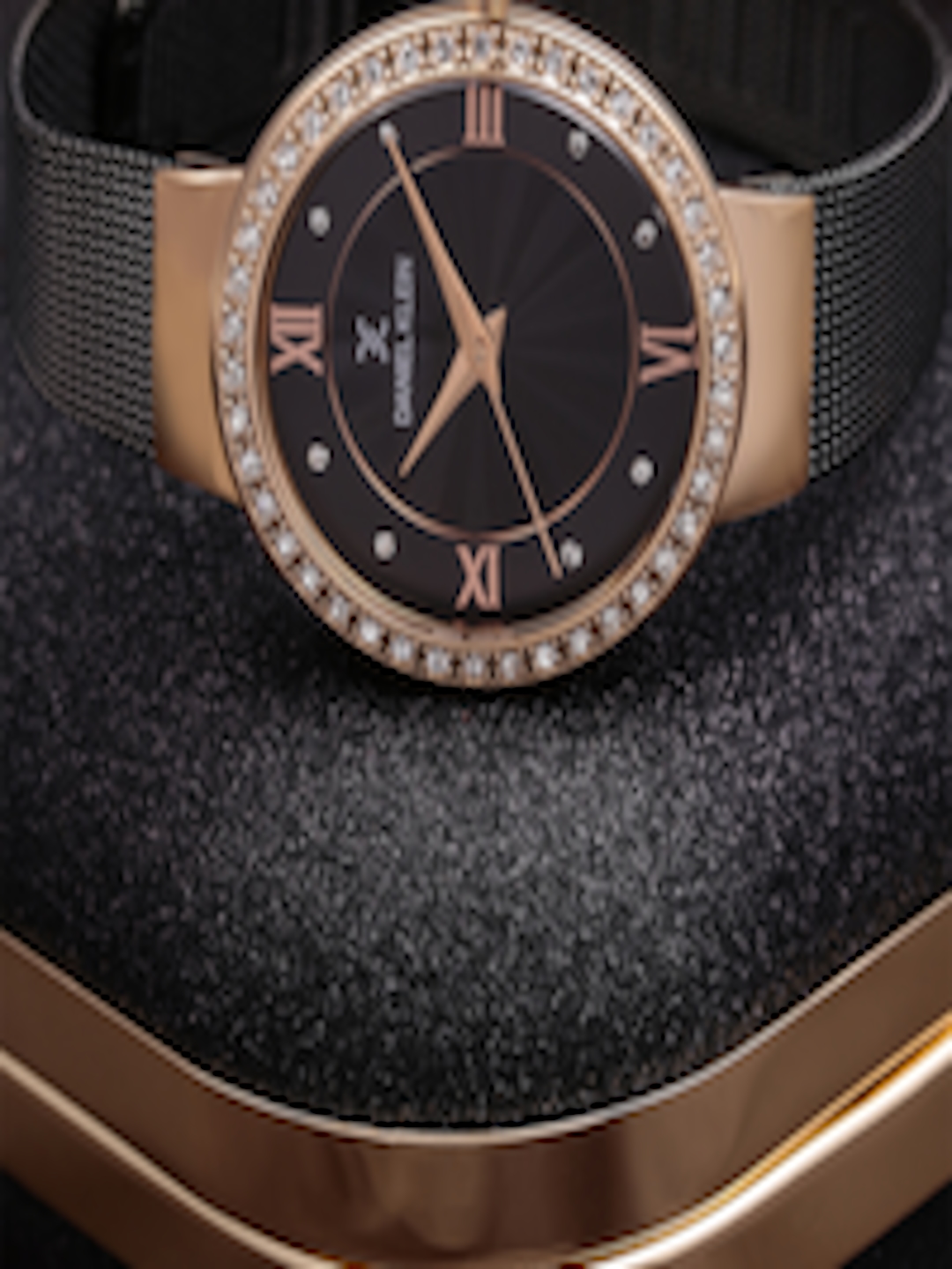 Buy Daniel Klein Women Gunmetal Toned Analogue Watch DK11683 - Watches