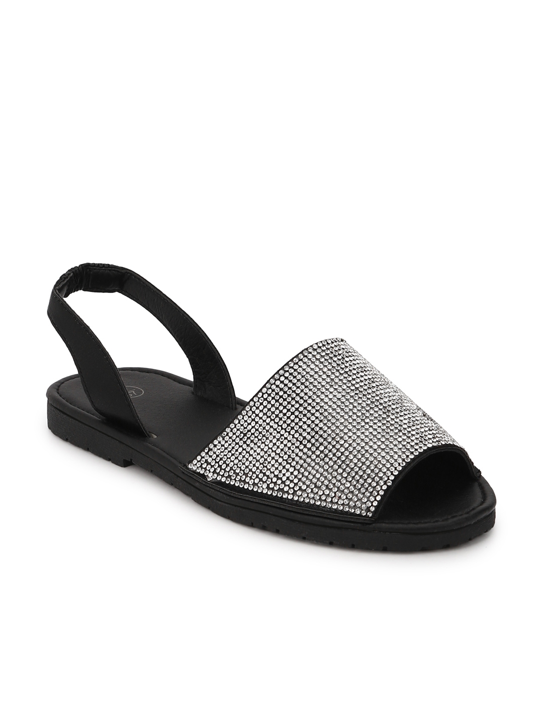 open toe flats under 500
