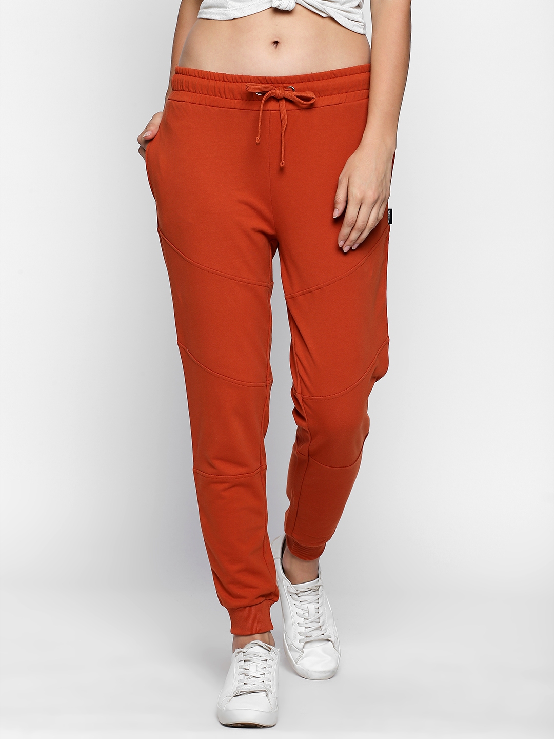rust joggers womens