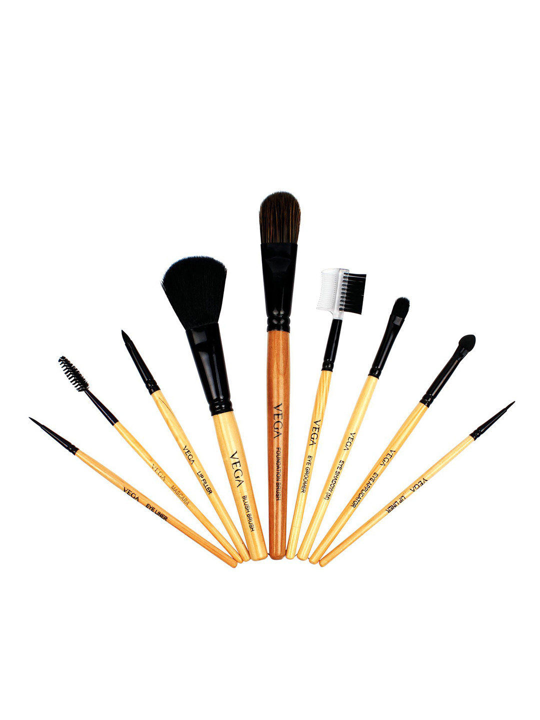 Buy VEGA Makeup Brushes Set Of 9 EVS 9 Face Brush for Women 6018645