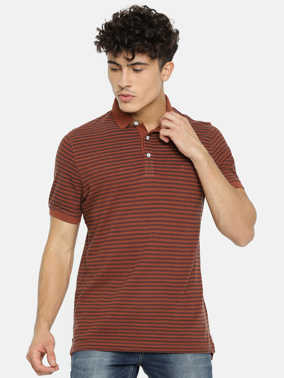 indian terrain collar t shirts