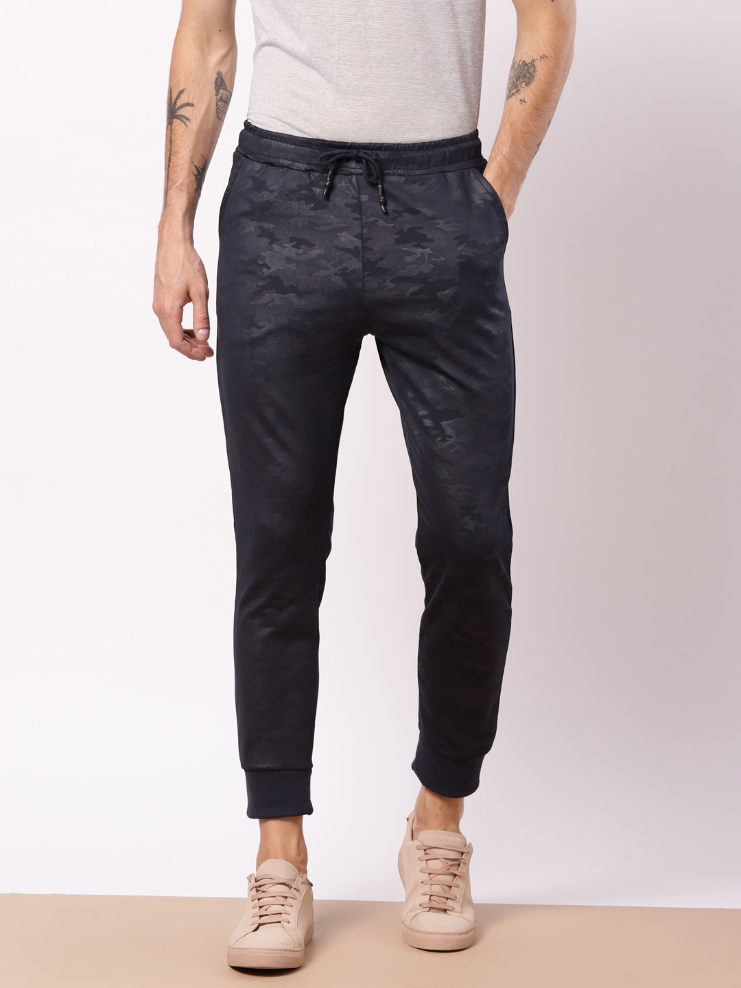 navy blue joggers mens
