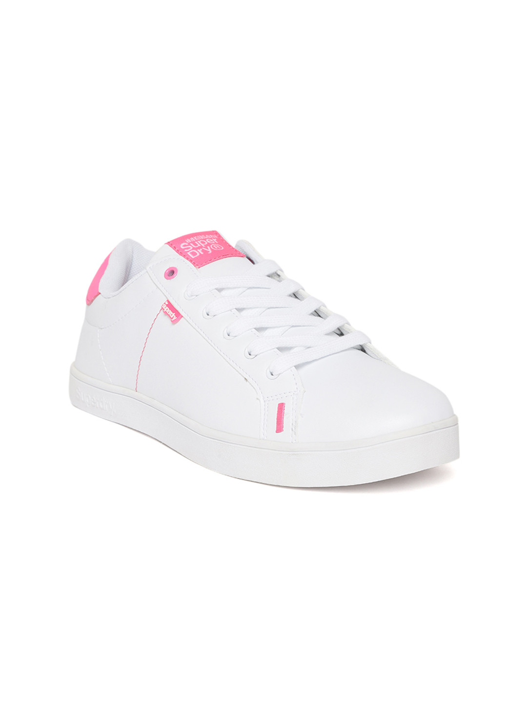 Buy Superdry Women White Tennis Shoes Sports Shoes for