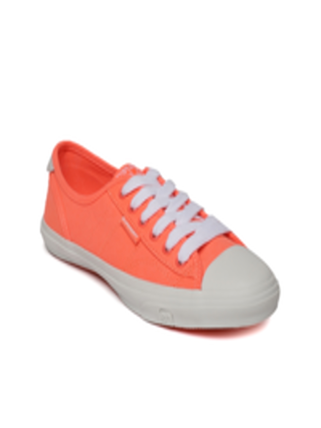 Buy Superdry Women Orange Low Pro Sneakers Casual Shoes