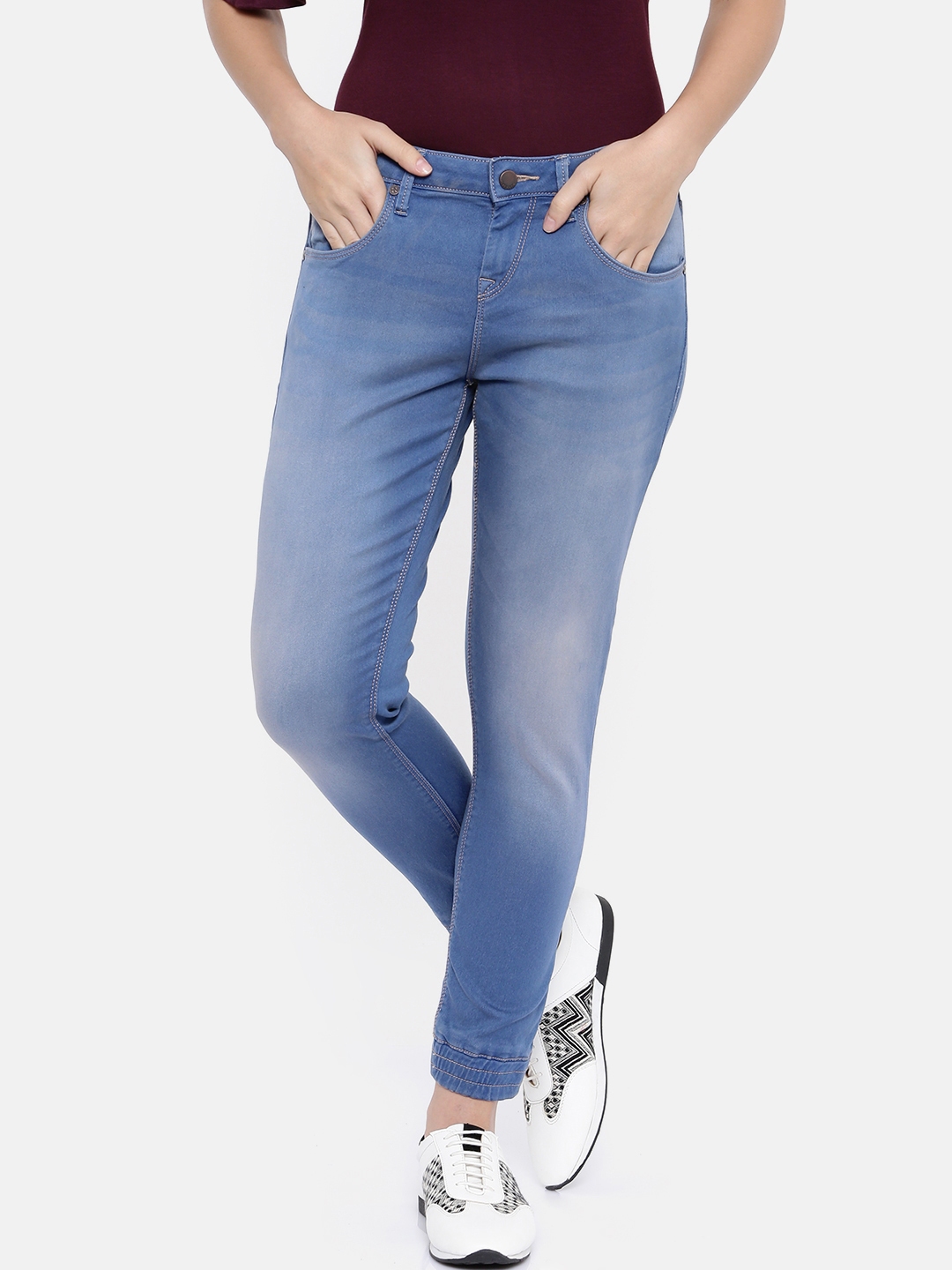 blue jogger set womens