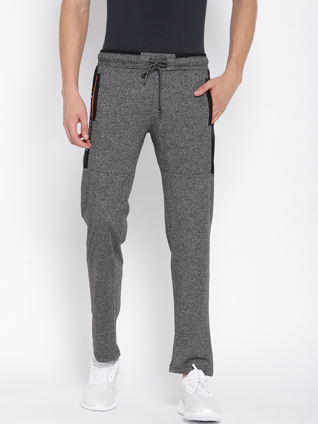 Buy Monte Carlo Men Charcoal Grey Track Pants - Track Pants for Men ...