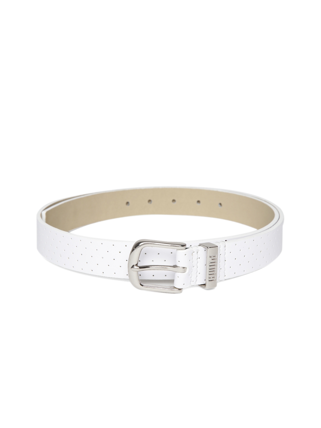 puma white belt