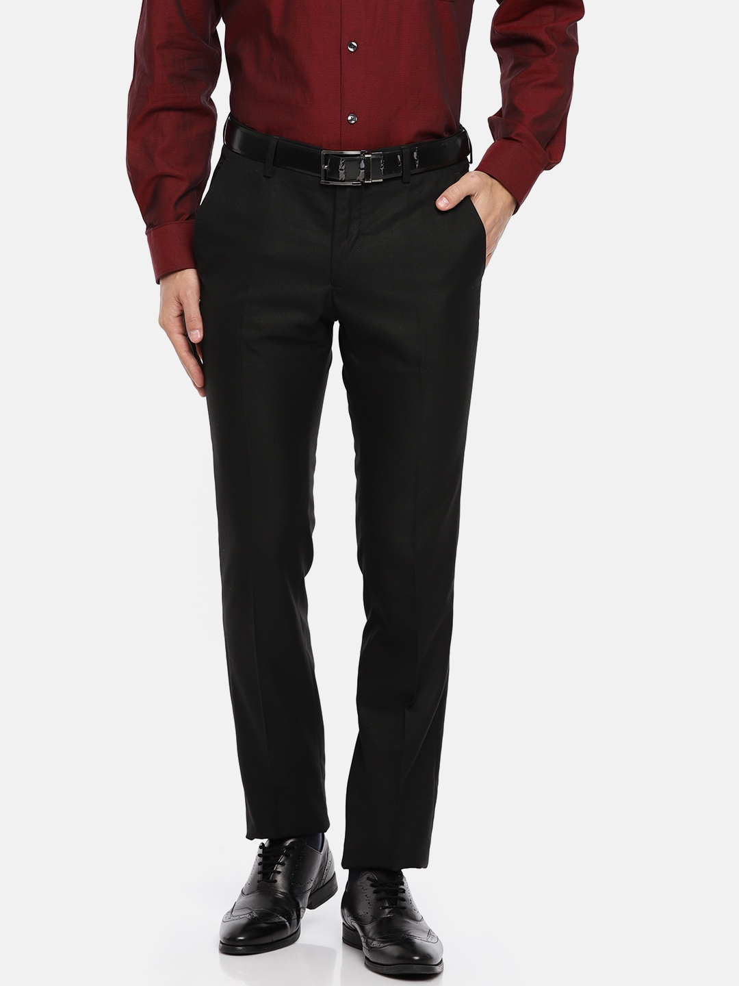 allen solly formal pants