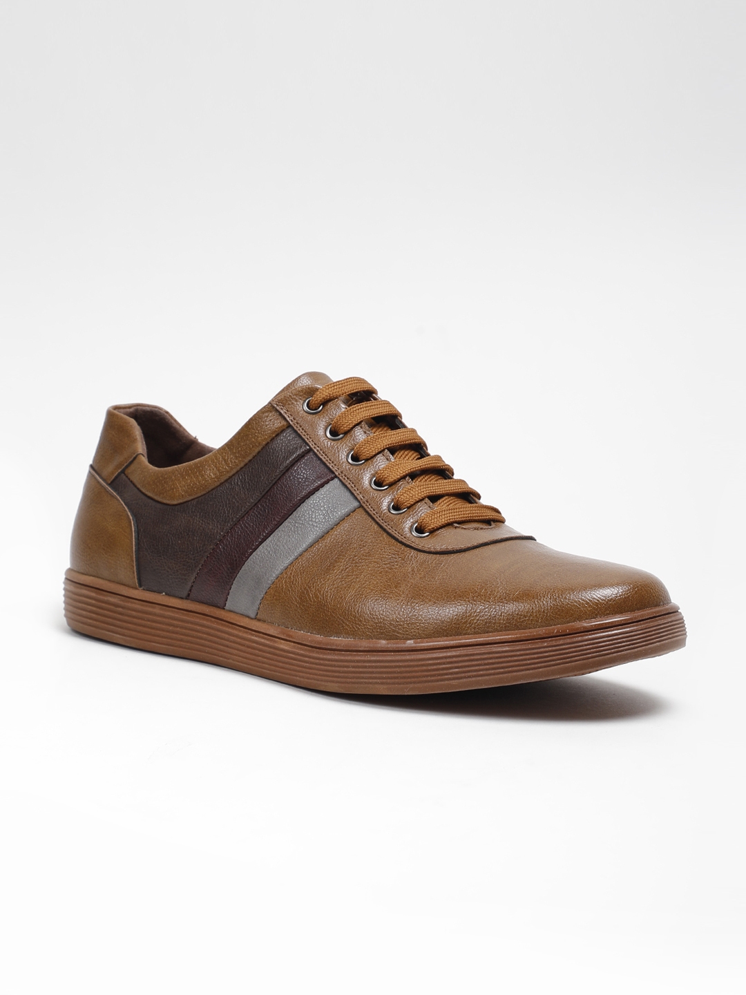 Buy LOCOMOTIVE Men Brown Sneakers - Casual Shoes for Men 6500558 | Myntra