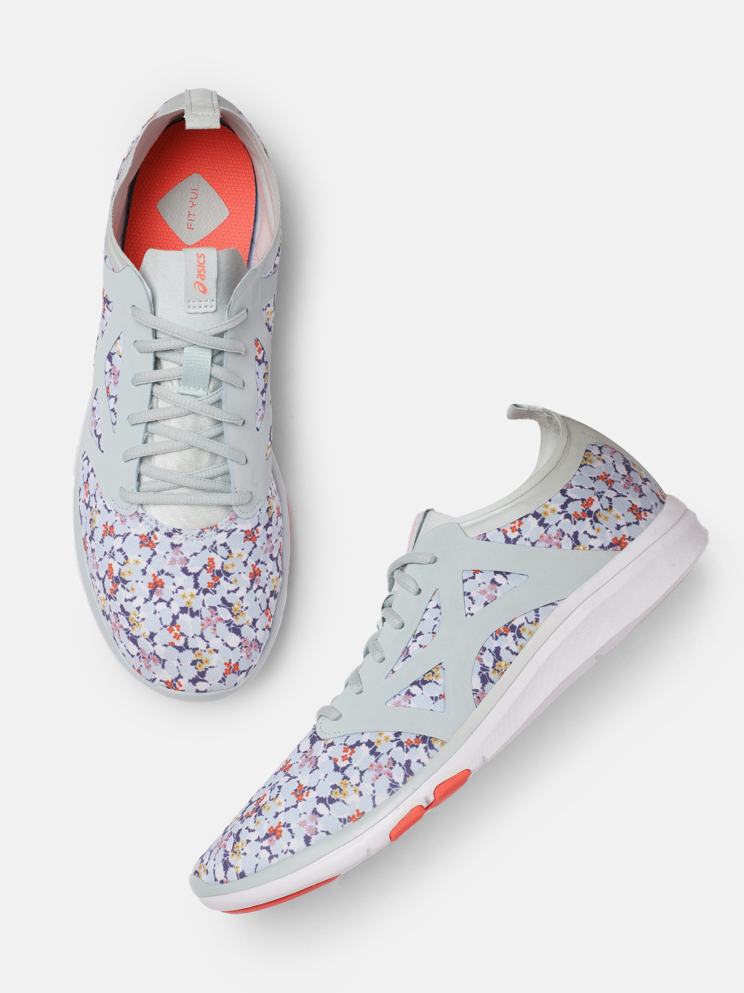 Buy ASICS Women Light Blue Fit Yui Training Shoes Sports Shoes for