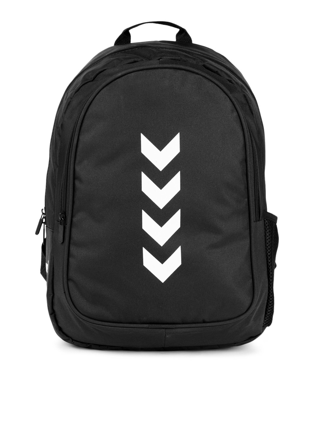 Buy Hummel Unisex Black Printed David Backpack Backpacks for Unisex
