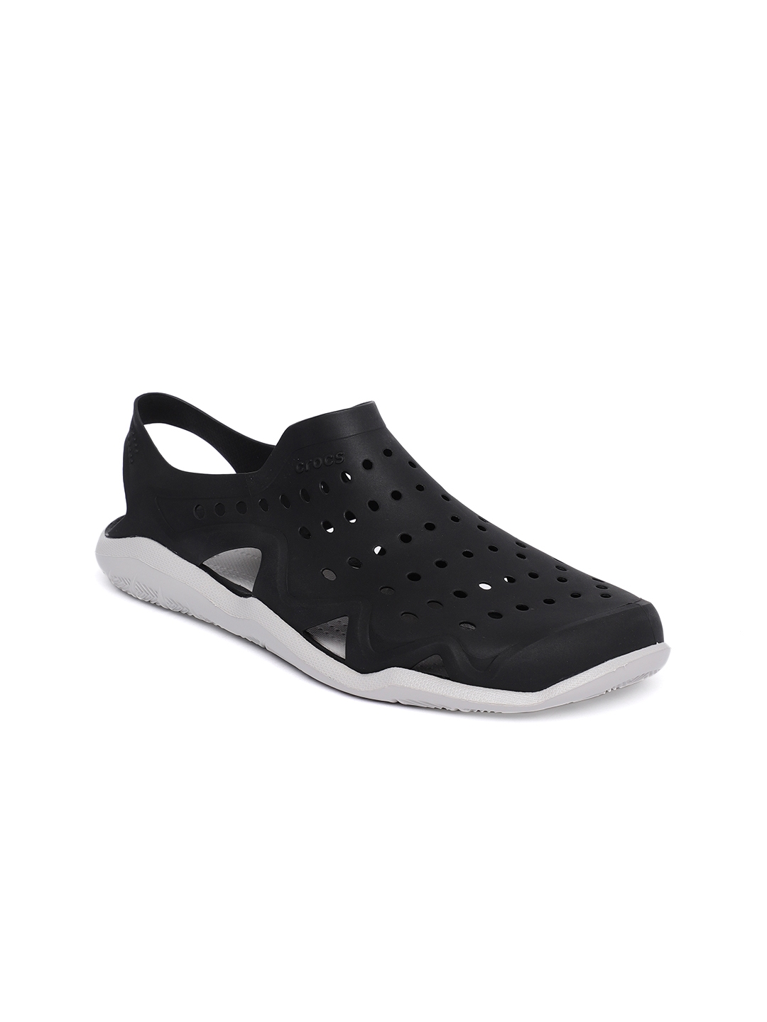 Buy Crocs Men Black Clogs - Casual Shoes for Men 6516383 | Myntra
