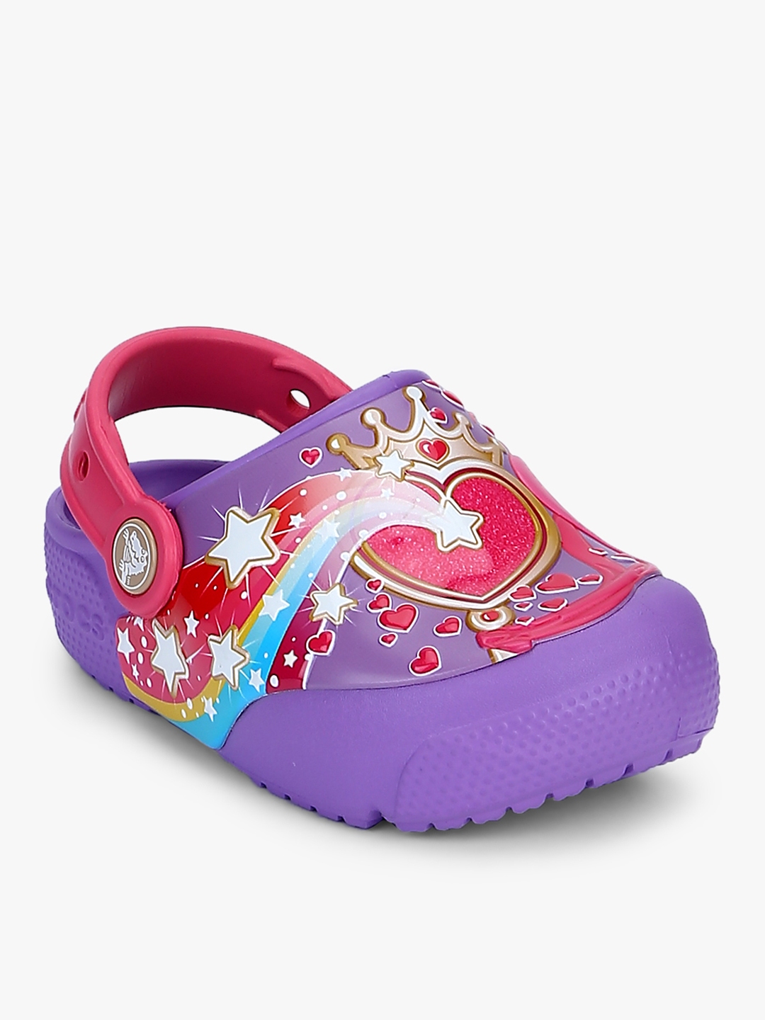 crocs multicolor flip flops