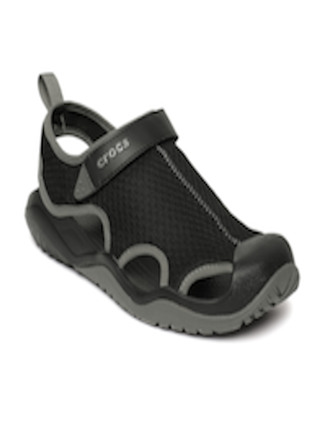 Buy Crocs Men Black Sandals - Sandals for Men 6516565 | Myntra
