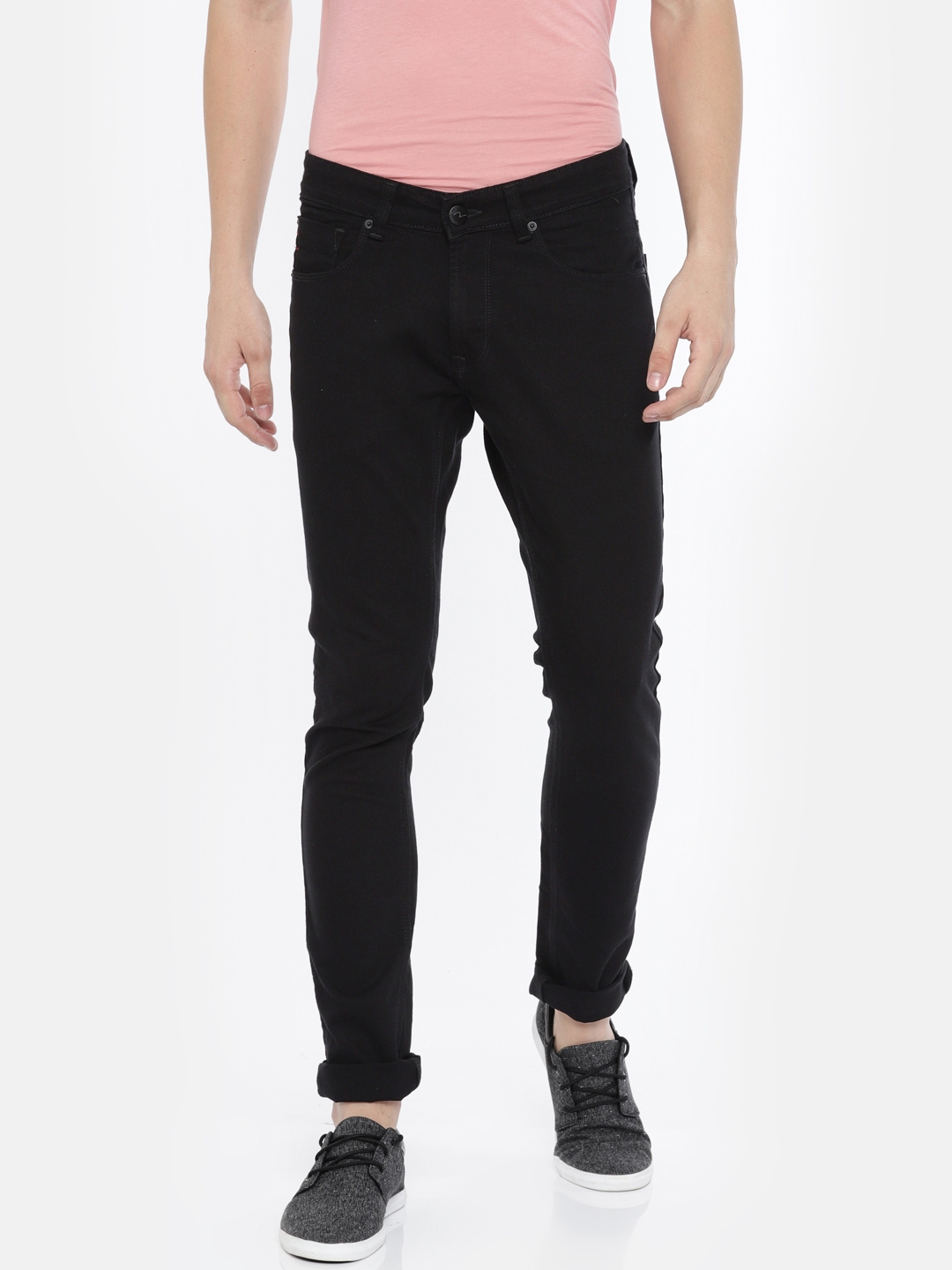 black jeans myntra