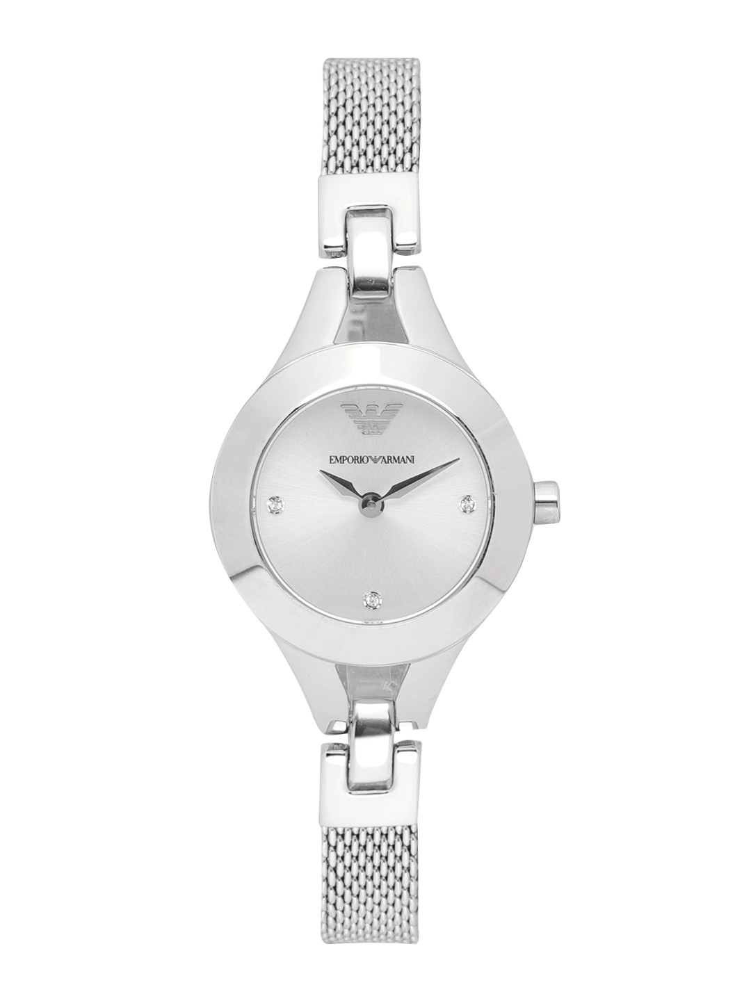 Women's silver emporio armani watch Outlet