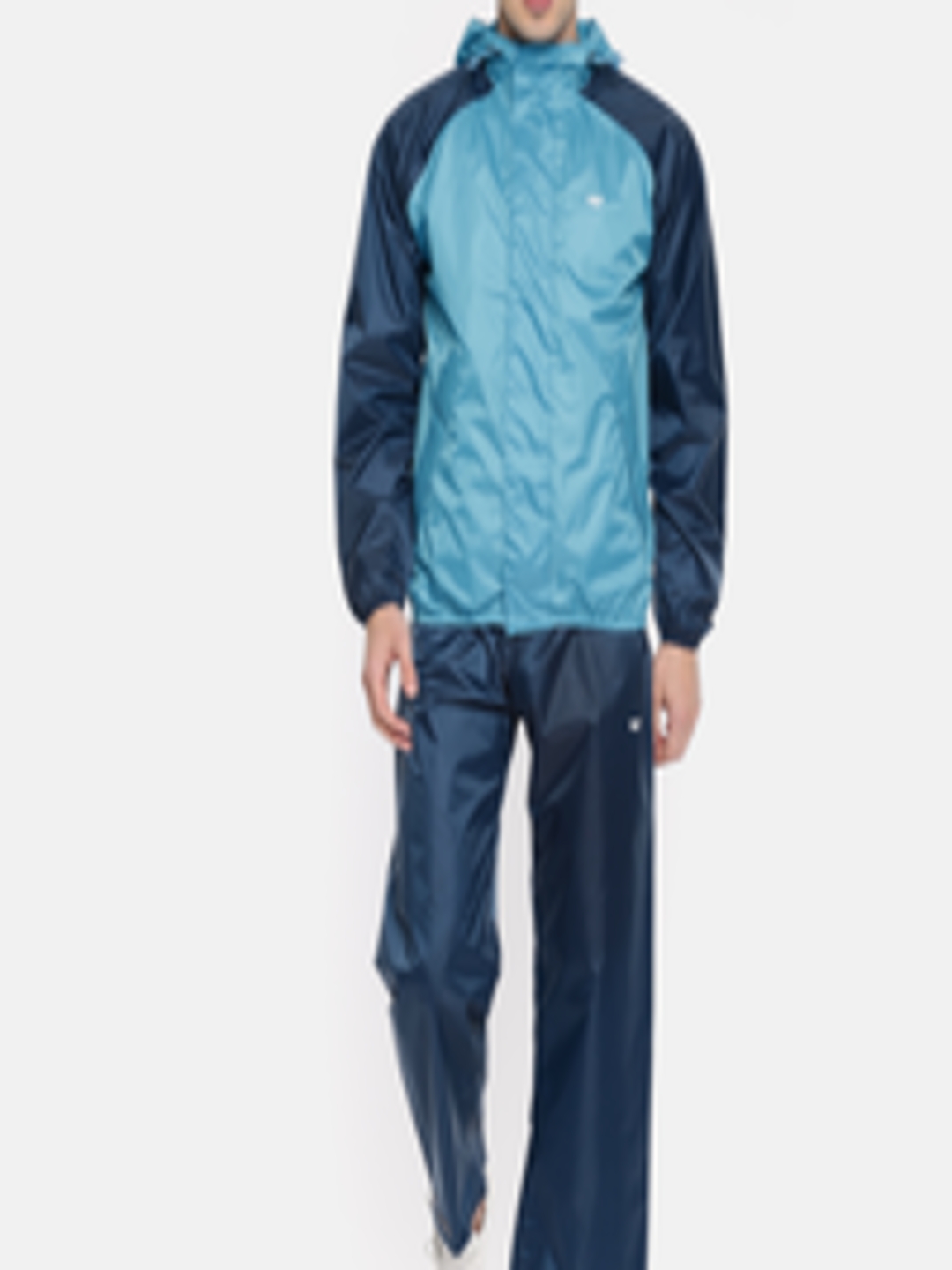 Buy Wildcraft Men Blue Solid 2 Tone Rain Suit - Rain Suit for Men ...