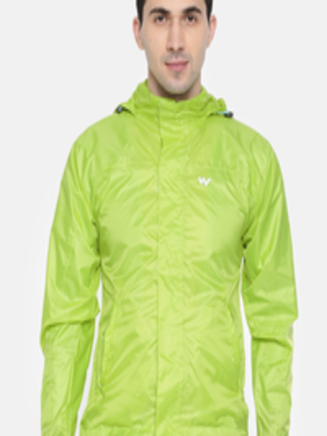 Buy Wildcraft Men Green Waterproof Rain Jacket - Rain Jacket for Men ...