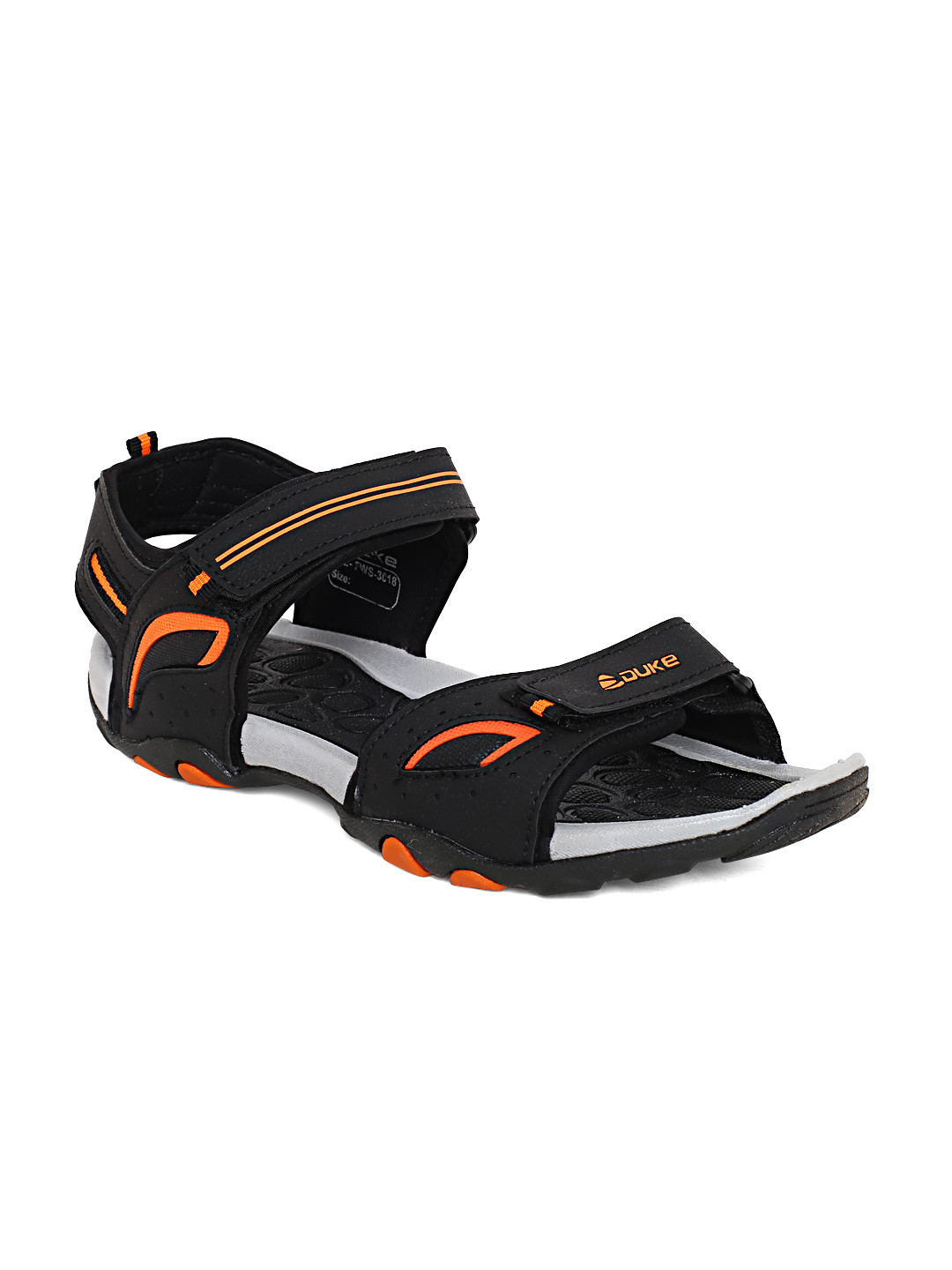 Buy Duke Men Black Sports Sandals - Sports Sandals for Men 6532653 | Myntra