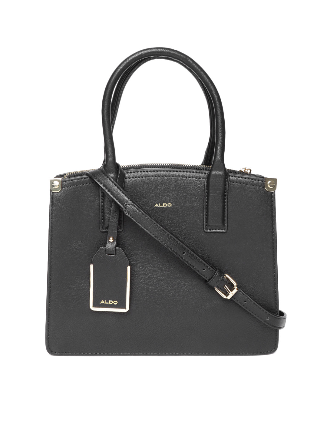 Buy ALDO Black Solid Handheld Bag Handbags for Women 6537997 Myntra