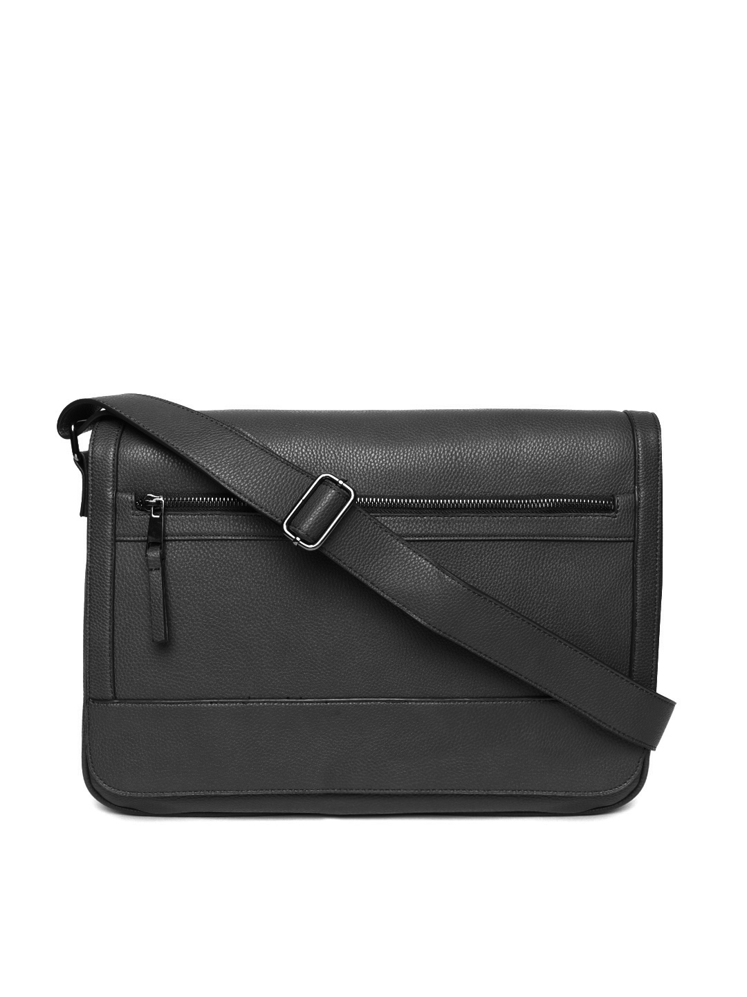 Buy ALDO Women Black Solid Leather Laptop Bag - Laptop Bag for Women ...