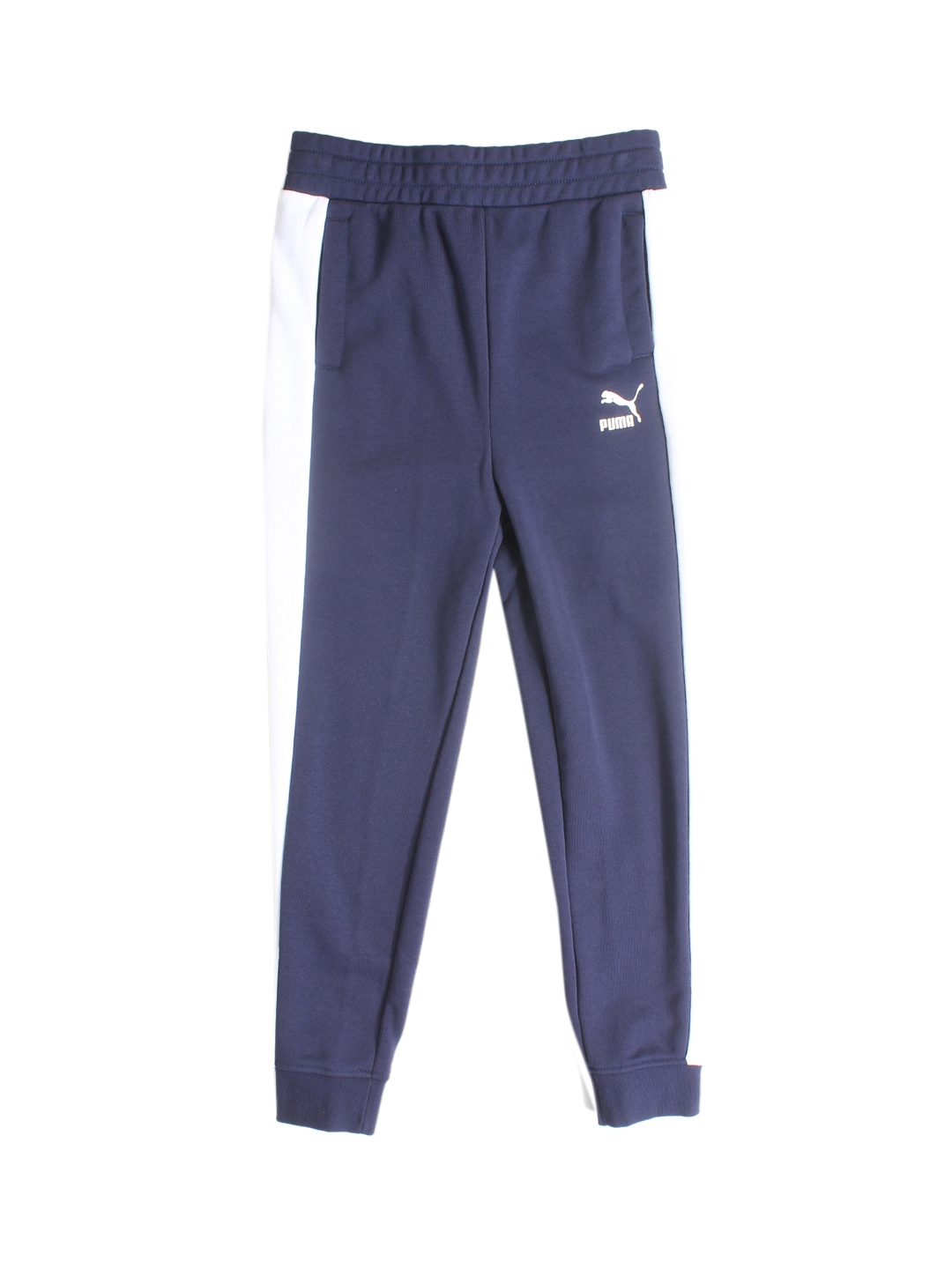 mens navy puma joggers
