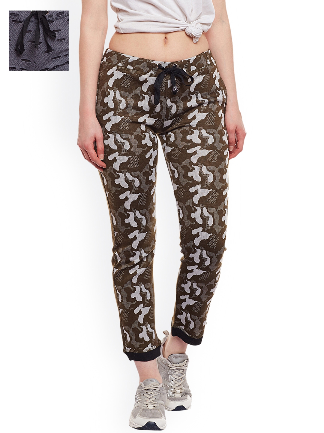 spunk track pants myntra