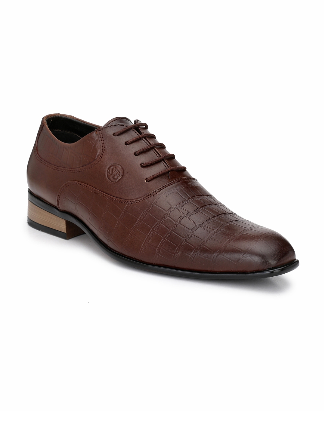 mens brown leather oxford