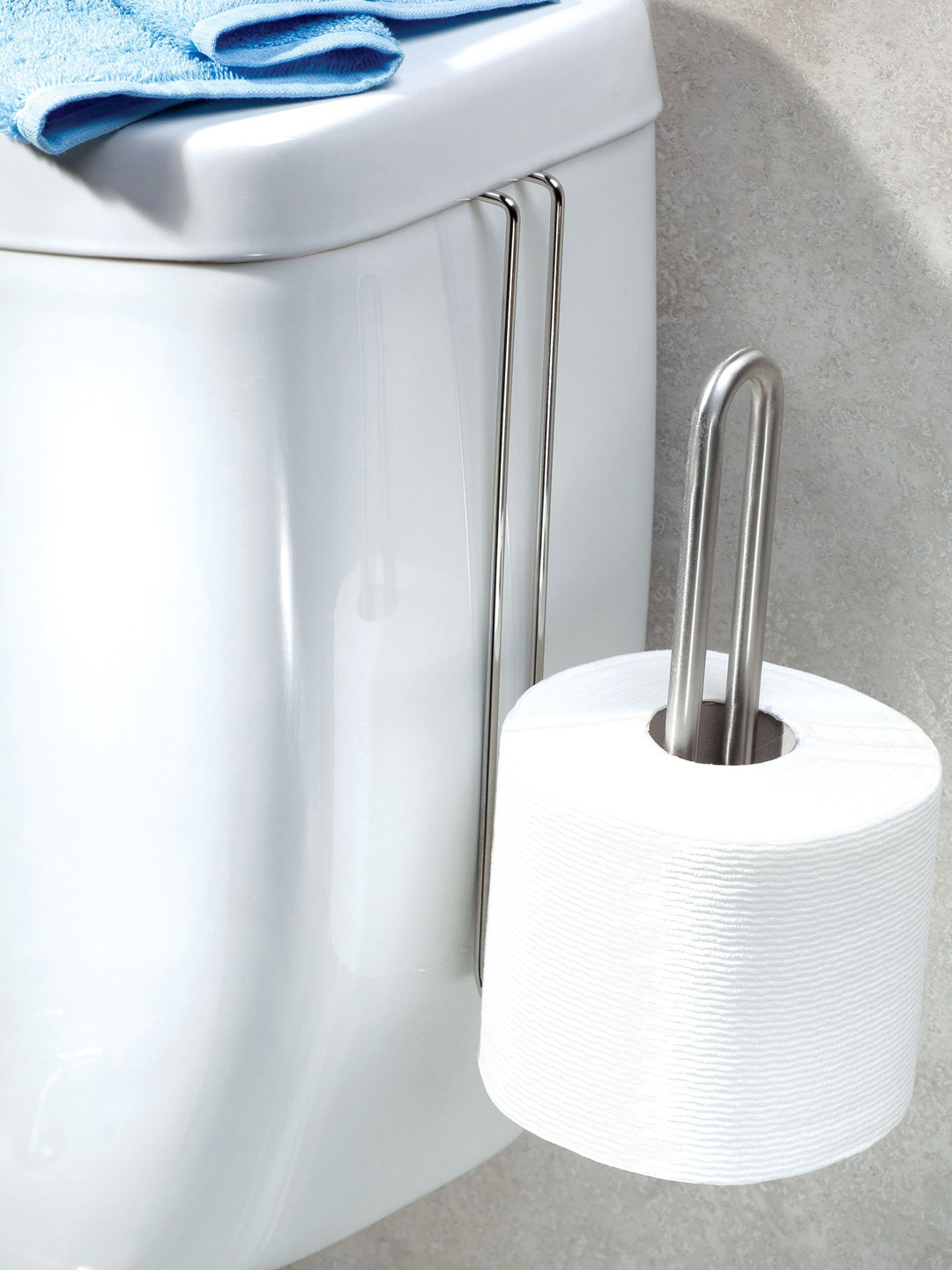 Buy INTERDESIGN Silver Toned Paper Towel Holder Bathroom Accessories