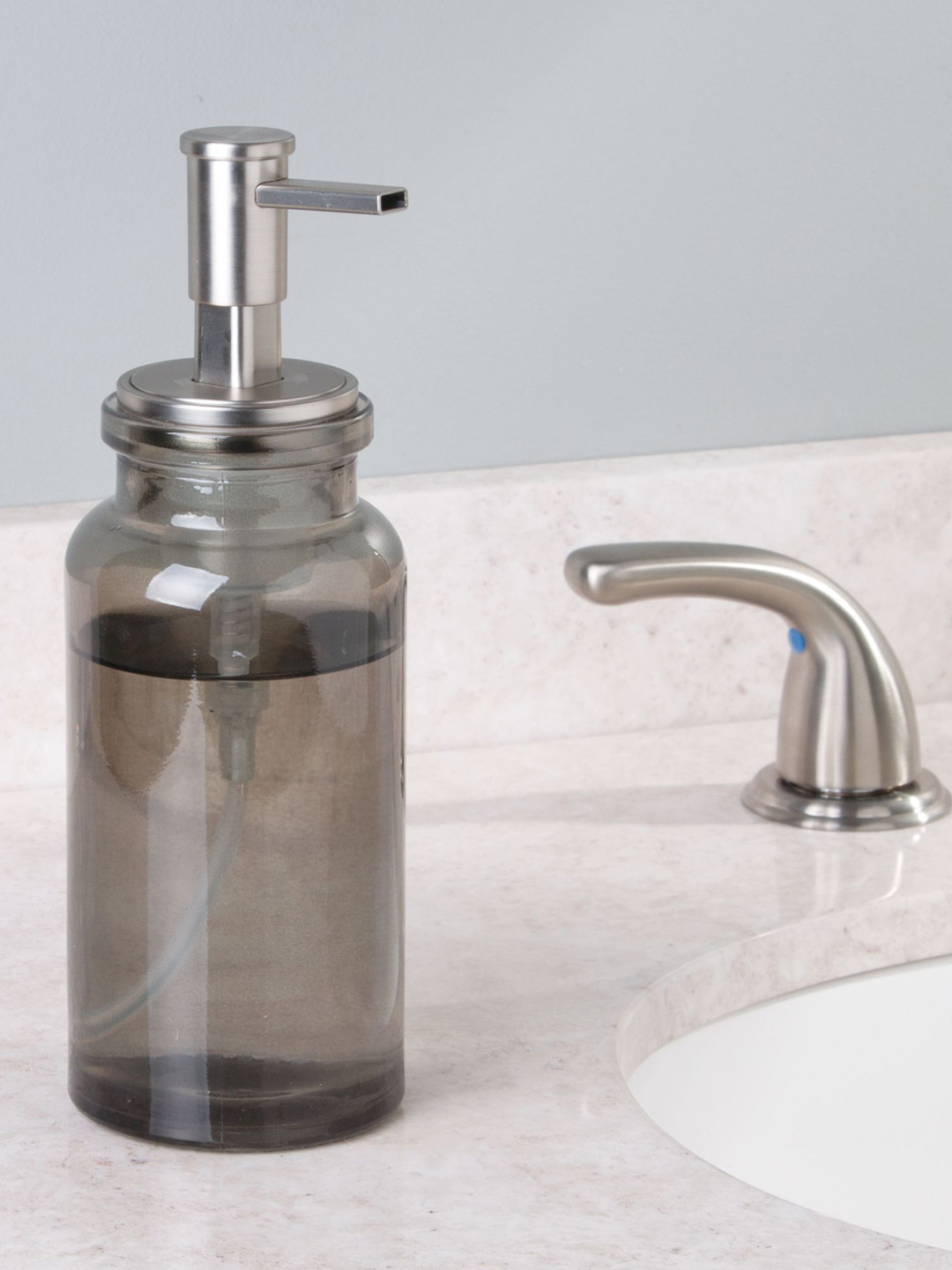 Buy INTERDESIGN Charcoal Grey Soap Dispenser Bathroom Accessories for