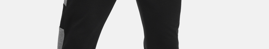 Buy Proline Active Black Solid Comfort Slim Fit Joggers - Track Pants ...