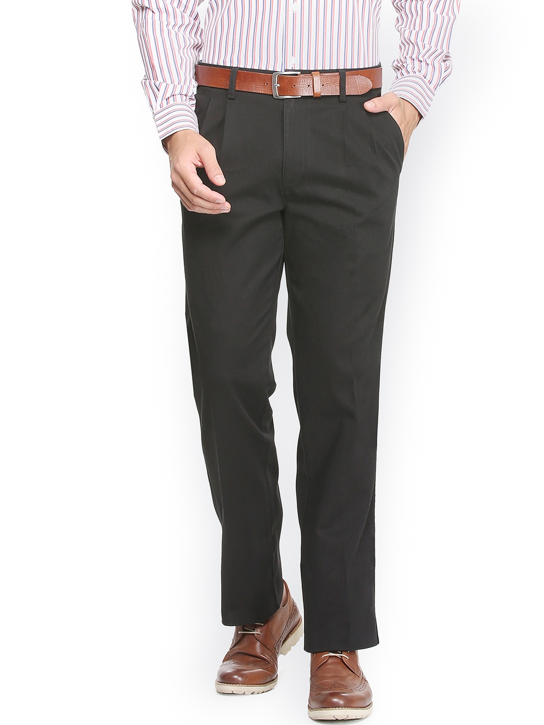 allen solly formal pants