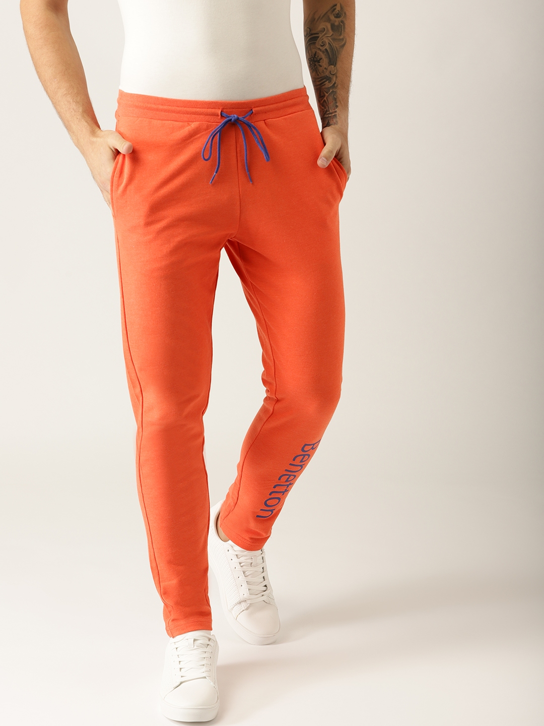 benetton track pants