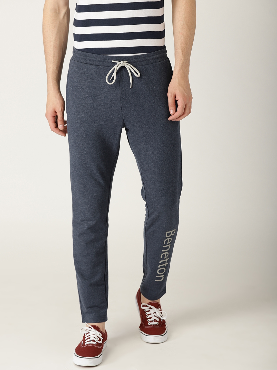 benetton track pants