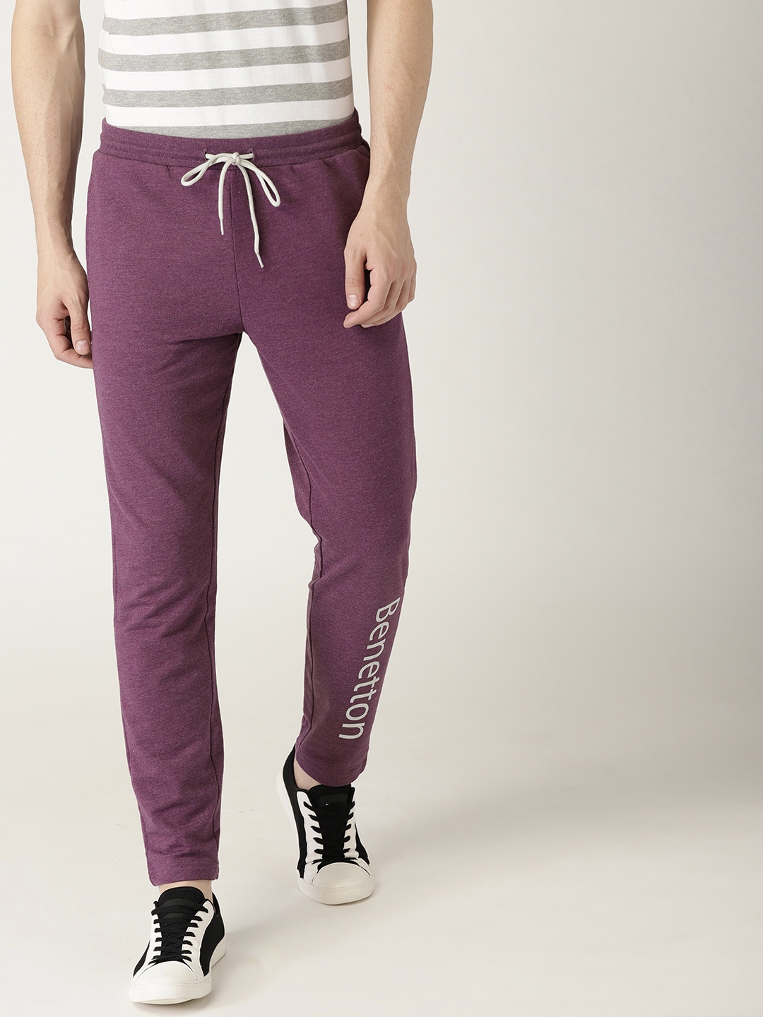 champion purple track pants