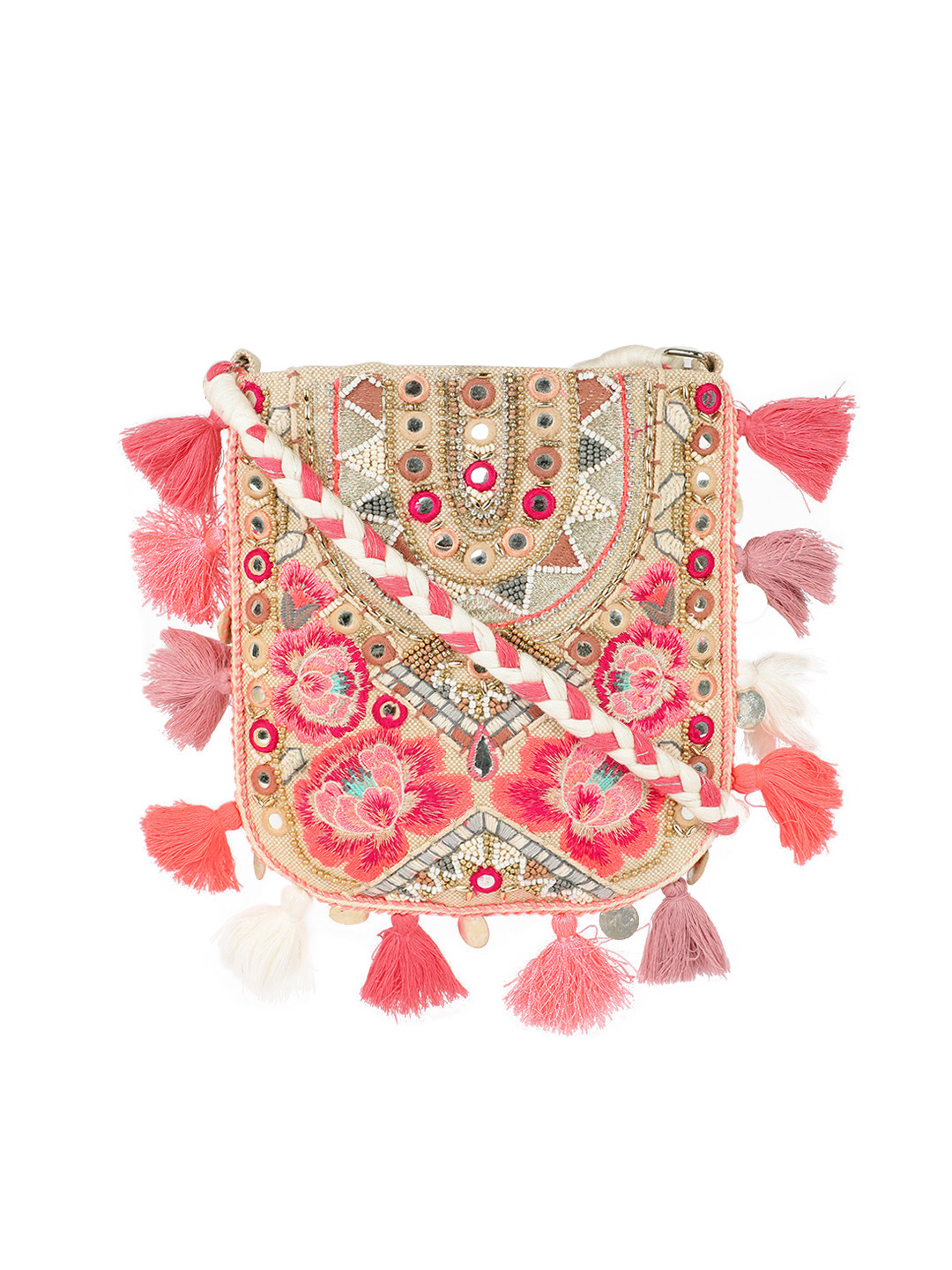 Buy Accessorize Embellished Sling Bag Handbags for Women 6595818 Myntra