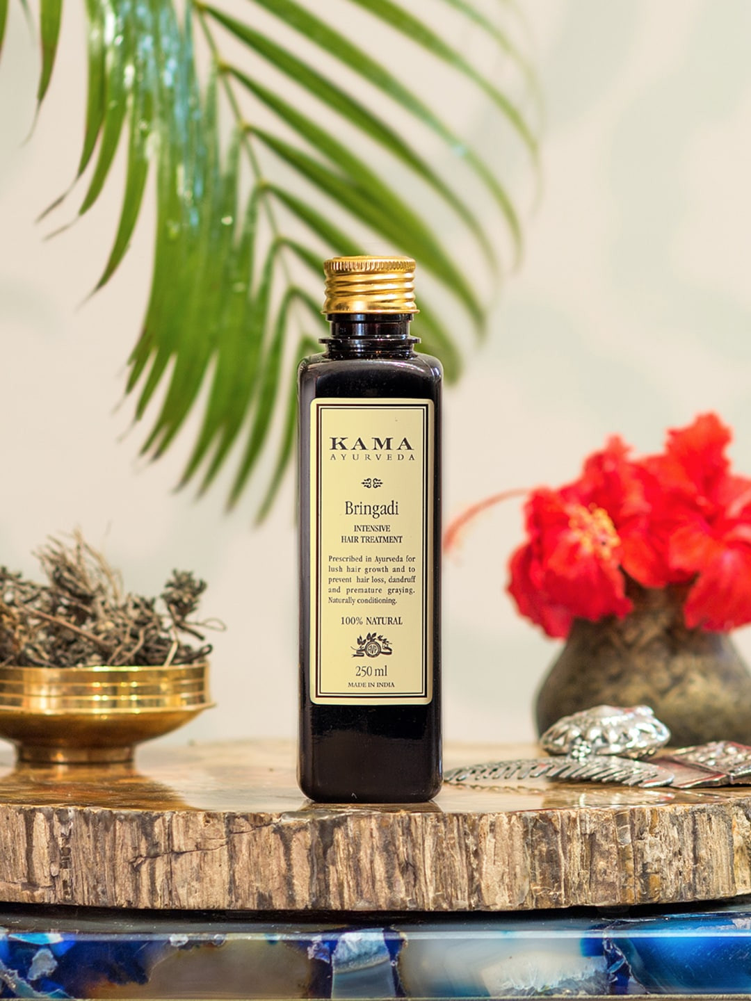 Buy KAMA AYURVEDA Unisex Bringadi Intensive Hair Treatment Oil 250 Ml