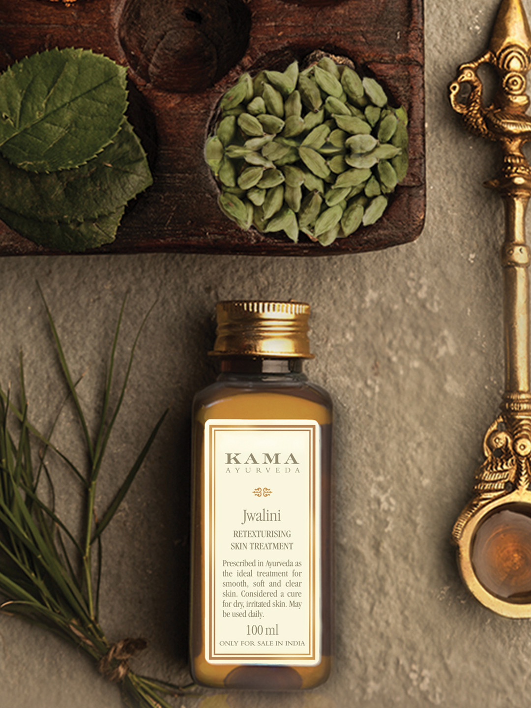 Buy KAMA AYURVEDA Unisex Jwalini Retexturising Skin Treatment Oil 100