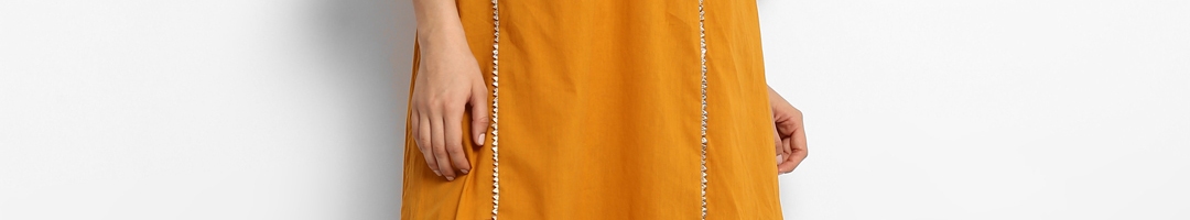 Buy Bhama Couture Women Yellow Embellished Kurta With Palazzos - Kurta ...