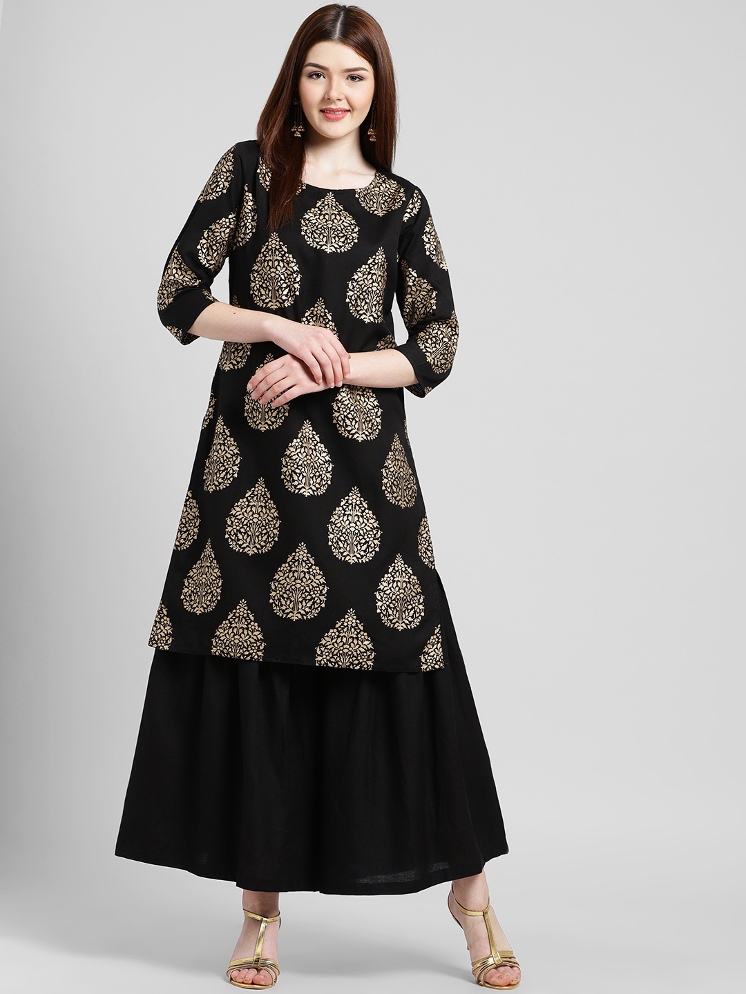 myntra sharara sets