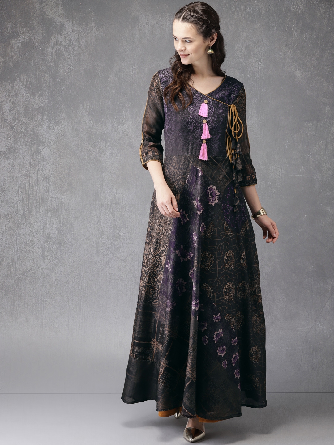 angrakha long kurta