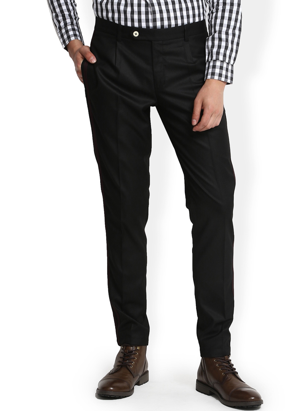 black formal trousers