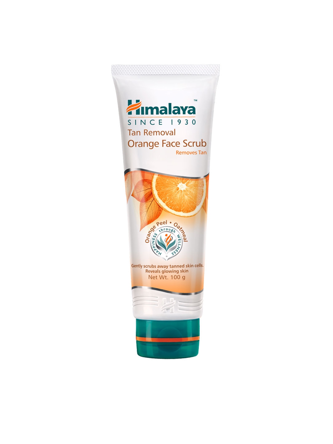 himalaya tan removal orange face scrub 100g